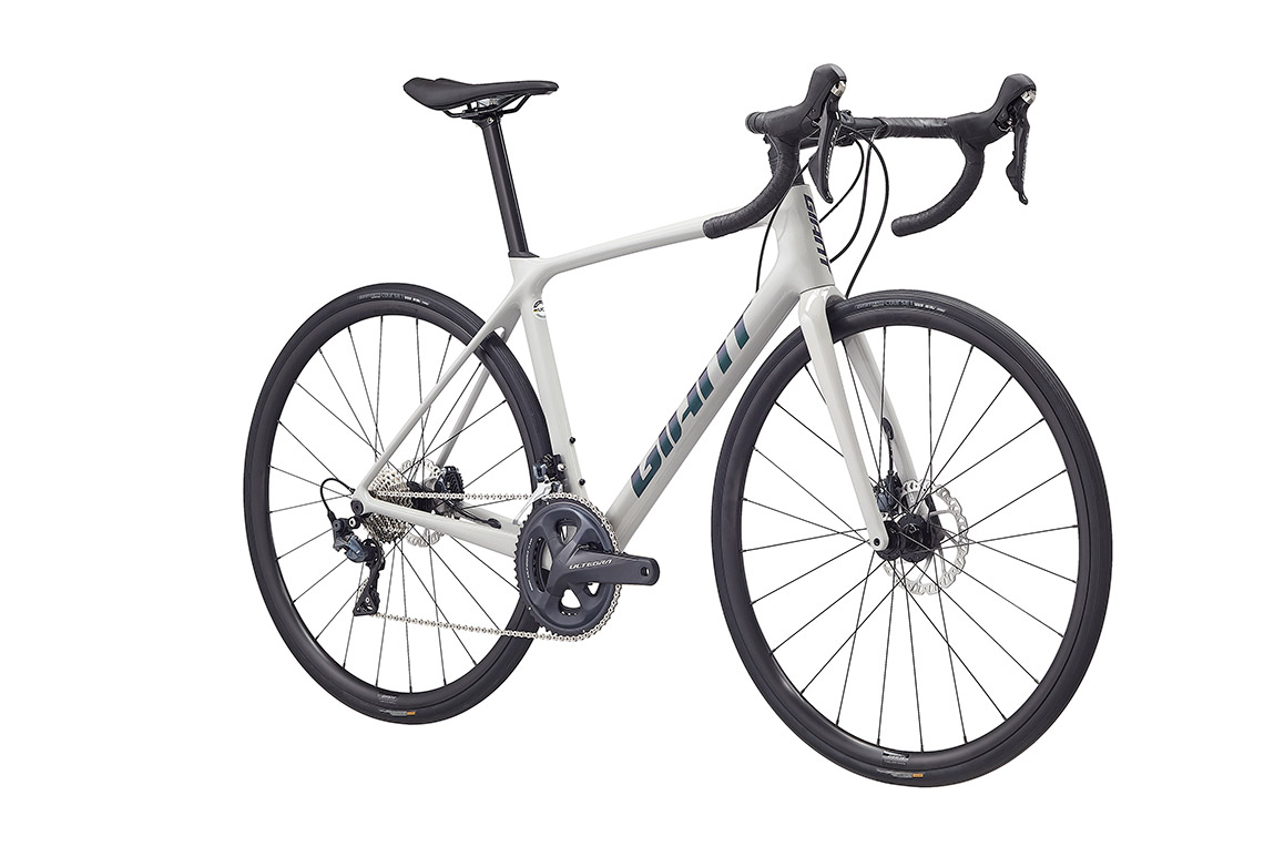 BICICLETA DE RUTA GIANT TCR ADVANCED 1 2021 talla M, concrete.